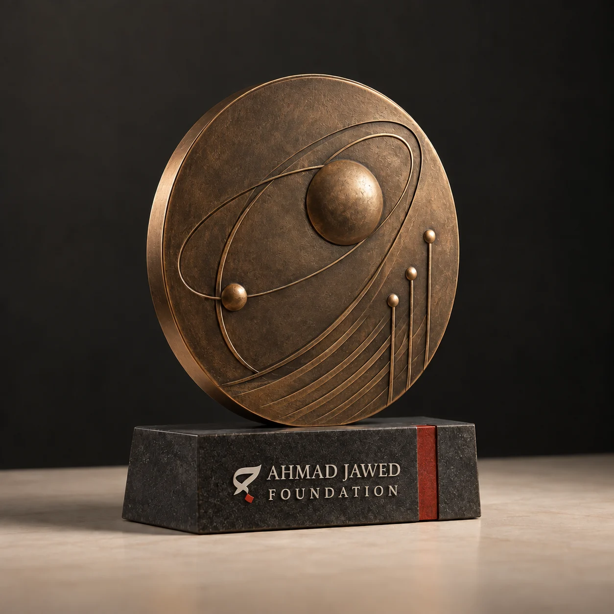 Ahmad Jawed Research Excellence Award medal