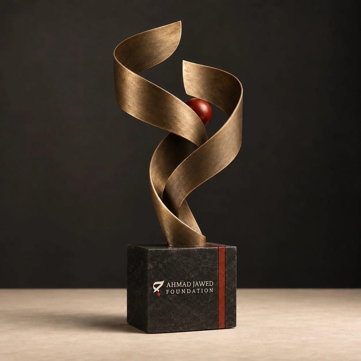 Ahmad Jawed Translation and Documentation Award trophy